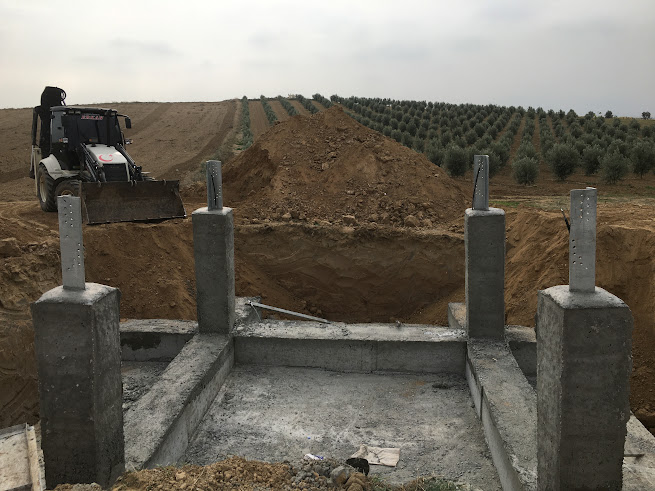 Hafriyat ve altyapı çalışması